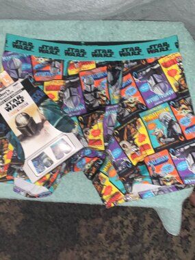 Men's Star Wars Boxer Briefs  Size Large